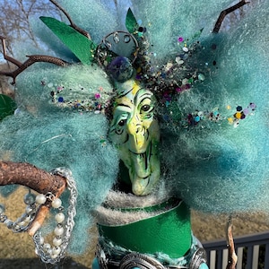 IMBOLIC Spirit Art Doll, Assemblage Art, OOAK