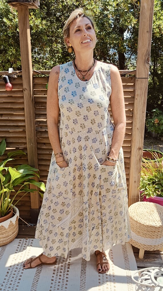 gypsy style maxi dress Gypsy Moon Tunic Maxi Dress