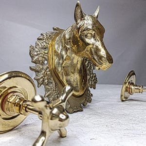 Messing Pferd Wasserhahn: Antique Style Badezimmer Dekor