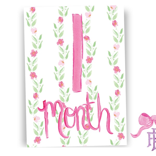 Printable Baby Month - Etsy