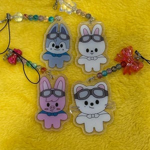 Inspired Skz Animal Charms