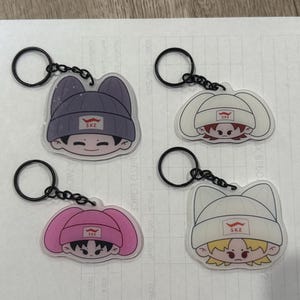 Inspired Skz Members with Hats