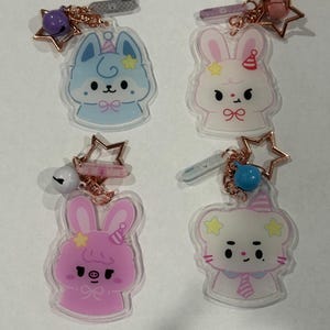 Inspired Skz Cute Animal Charms