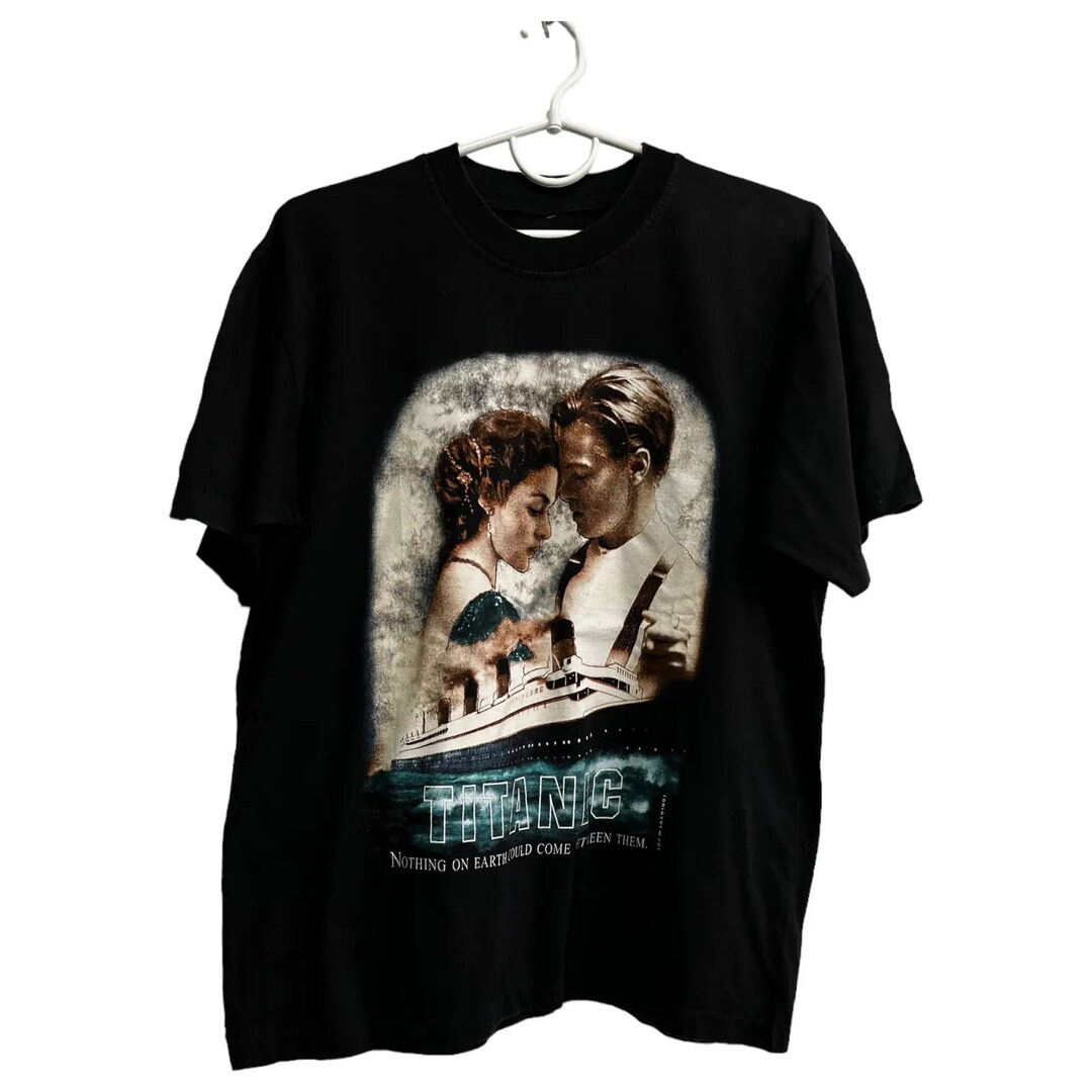 90s Vintage Titanic Movie T Shirt Single Stitch Size L - Etsy