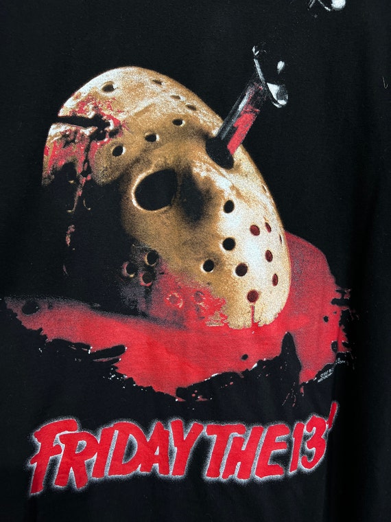 1997 Vintage Friday the 13 Horror Movie Promo T-shirt 90s 1997 Vintage Friday the 13 Horror Movie Promo T-shirt 90s
