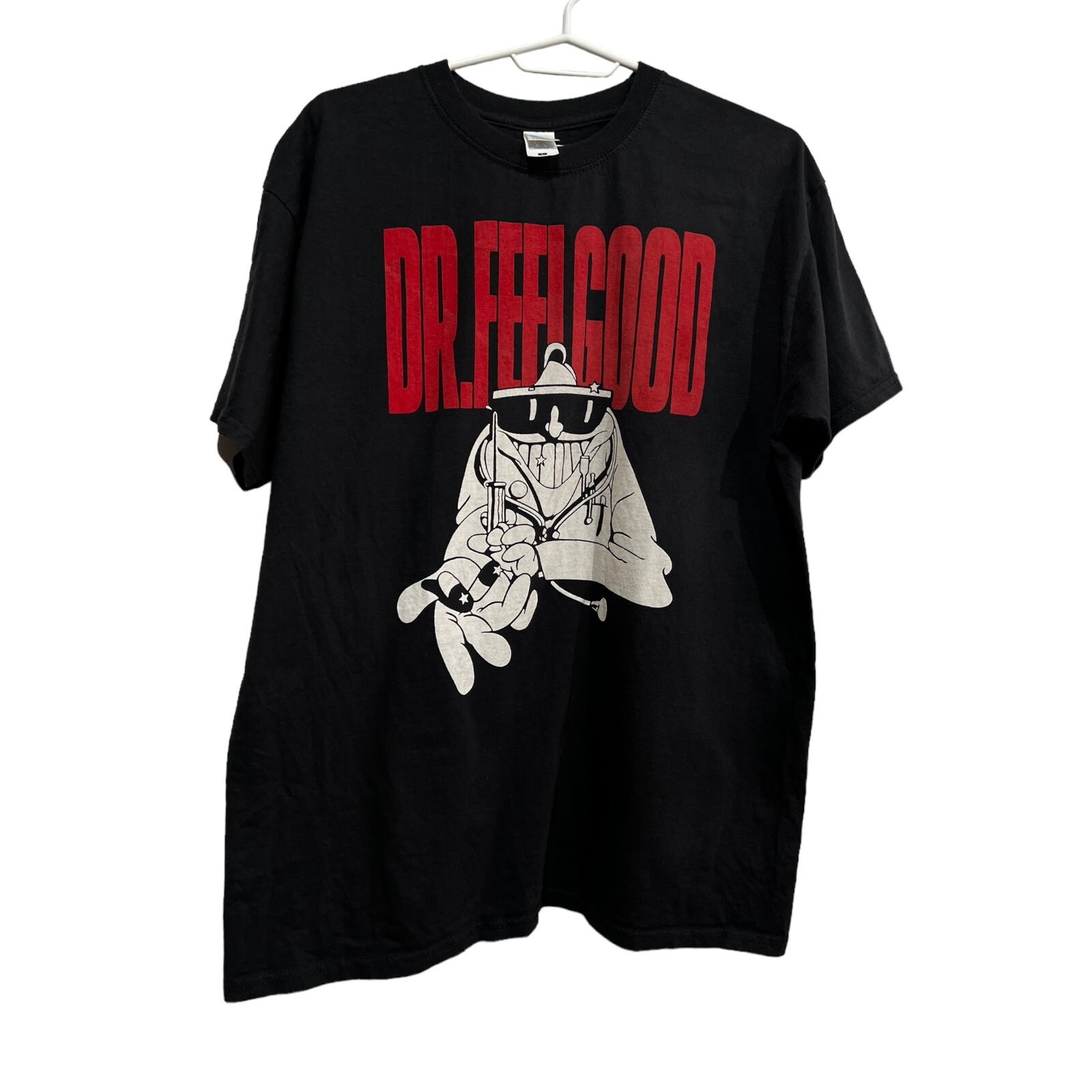 Vintage Dr. Feelgood T-shirt - Size L Band Tee - Etsy Vintage Dr. Feelgood T-shirt - Size L Band Tee - Etsy