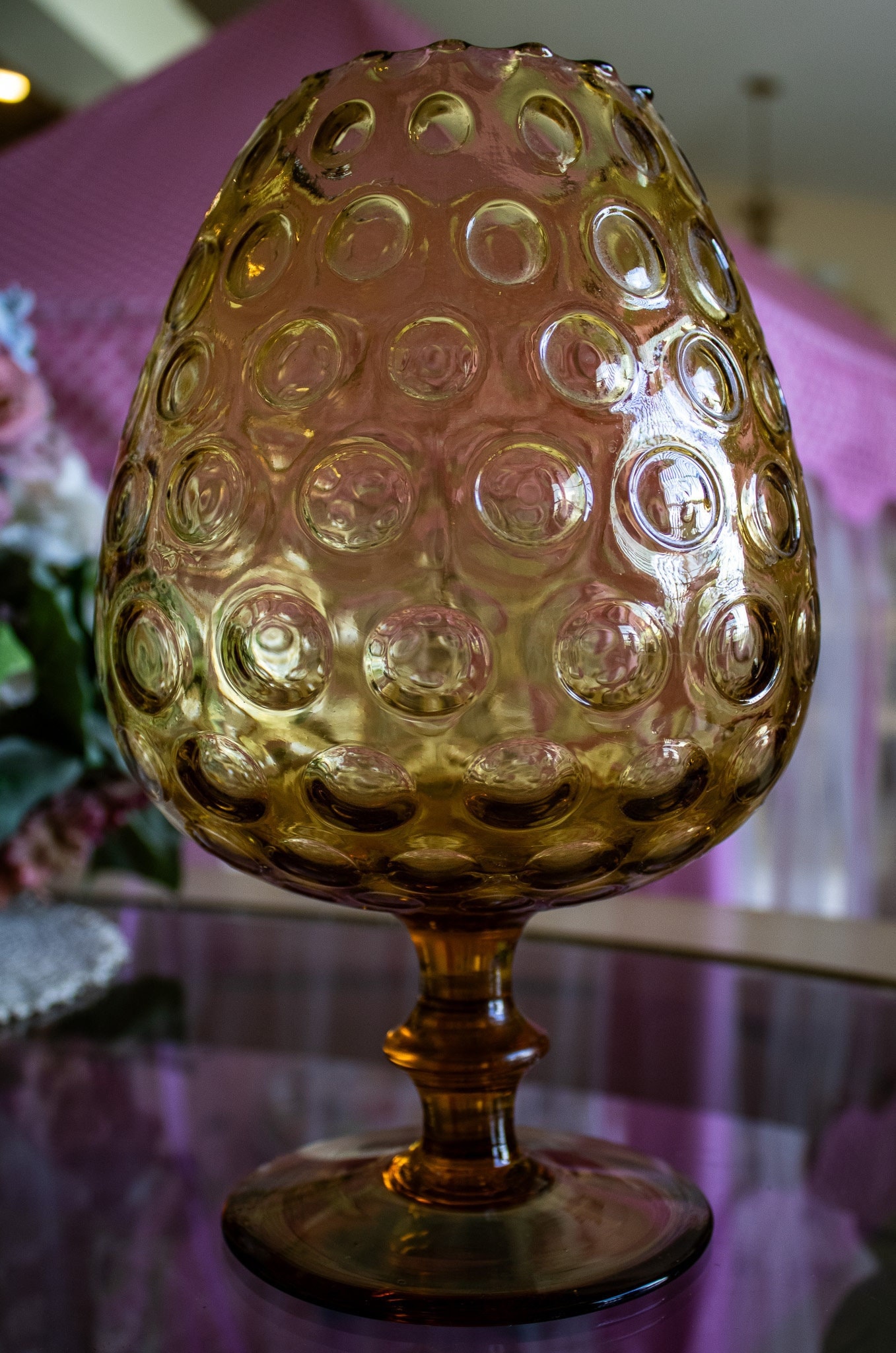 Antique blown glass vase - Etsy 日本