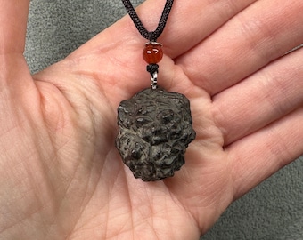 Prophecy Stone 24” Pendant Necklace (Natural Crystal)