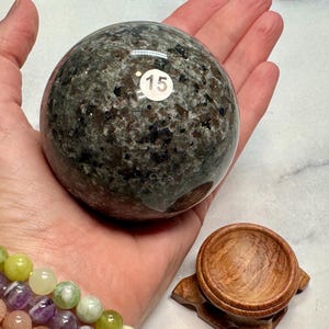 Yooperlite Sphere UV (Natural Crystal) You Select