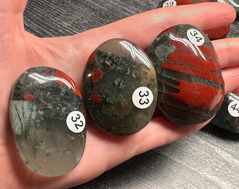 African Bloodstone Palm (Natural Crystal) You Select