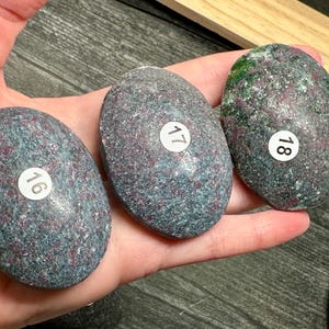 Ruby Kyanite Palm (Natural Crystal) You Select