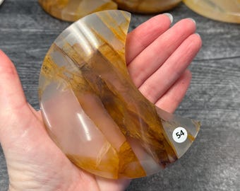 Golden Healer Moon (Natural Crystal) You Select