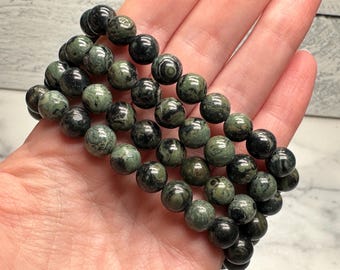 Kambaba Jasper Bracelet 8mm (Natural Crystal)