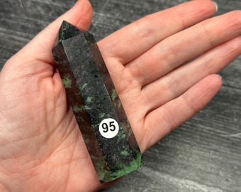 Ruby Zoisite UV Tower (Natural Crystal) You Select