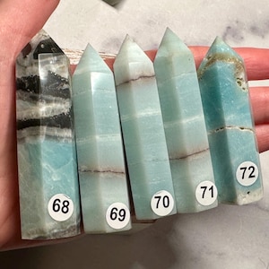 Caribbean Calcite Tower (Natural Crystal) You Select