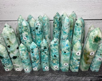 Chrysocolla Tower (Natural Crystal)