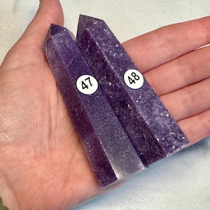 Lepidolite Tower (Natural Crystal) You Select