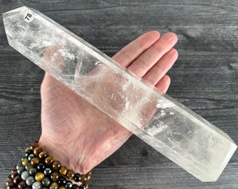 Clear Quartz Large Tower (Natural Crystal)