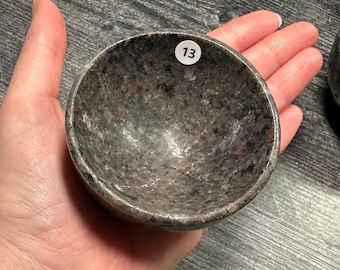 Yooperlite UV Bowl Carving (Natural Crystal) You Select