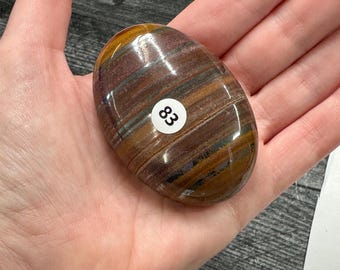 Tiger Iron Palm (Natural Crystal) You Select