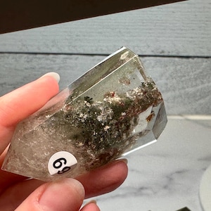 Garden Scenic/Phantom Lodolite Quartz Tower (Natural Crystal)