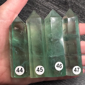 Green Fluorite Tower (Natural Crystal) You Select