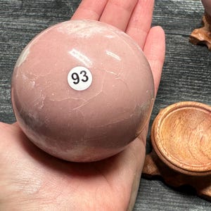 Pink Opal Sphere (Natural Crystal) You Select