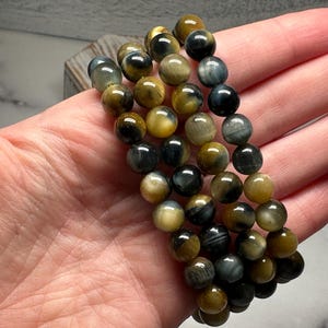 Dream Tiger Eye Bracelet (8mm) Natural Crystal