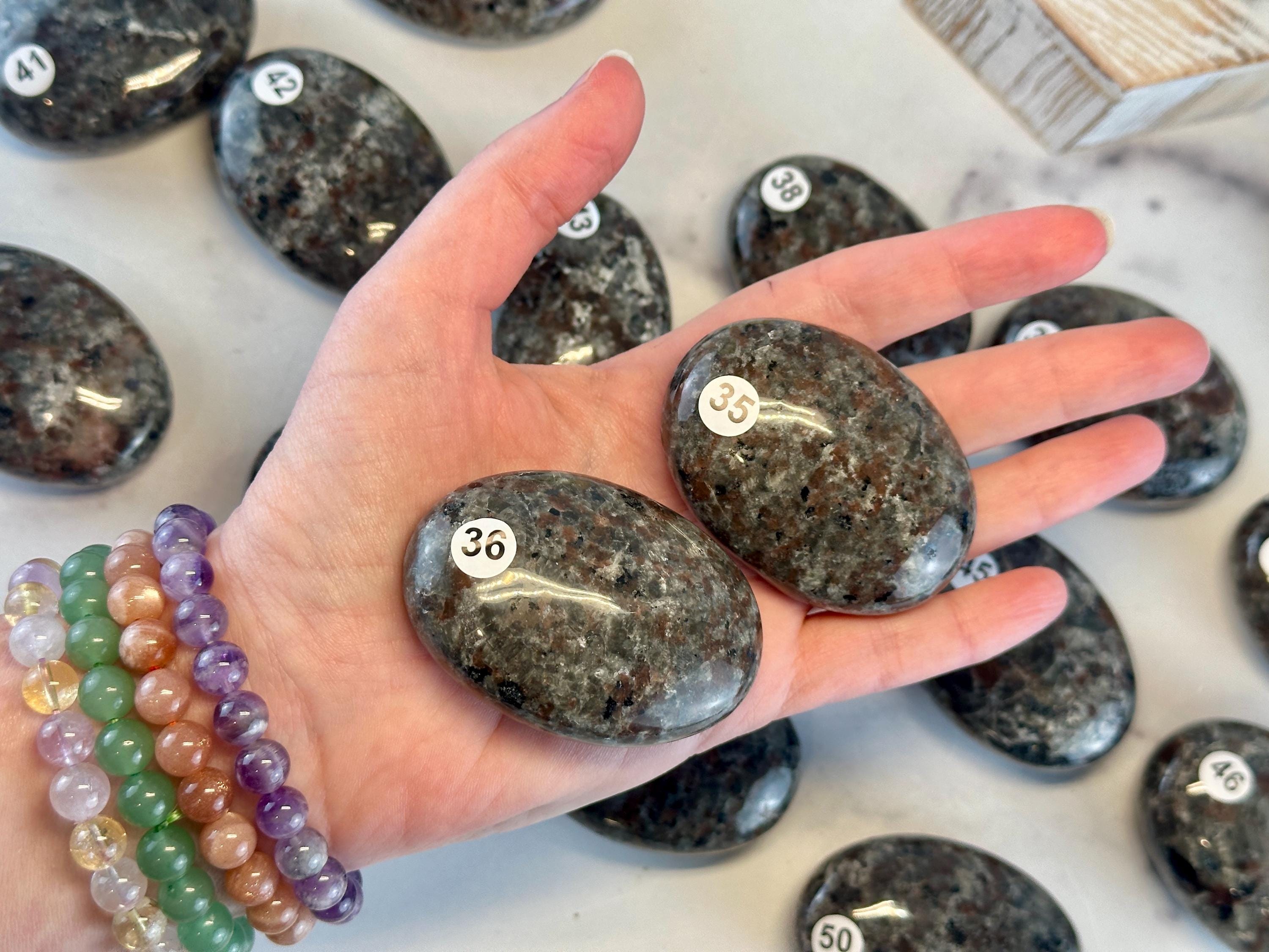 Yooperlite Palm (Natural Crystal) You Select