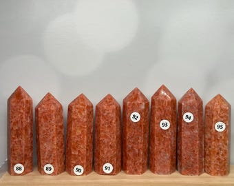Sunstone Tower Point (Natural Crystal) You Select
