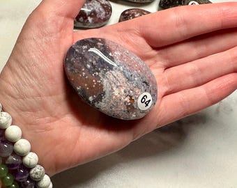Ocean Jasper Colorful Palm (Natural Crystal) You Select