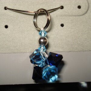 Swarovski Pendant - Silver