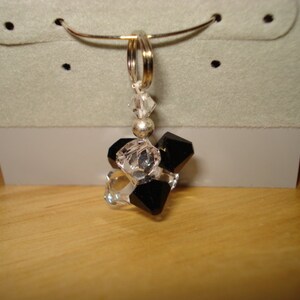 Swarovski Pendant - Silver