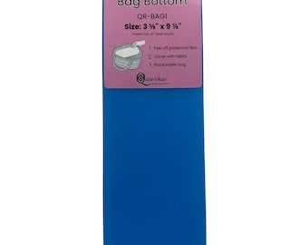 Fondo de bolsa de 3 5/8" x 9 7/8" / Materiales para hacer carteras / Soporte de bolsa de acrílico