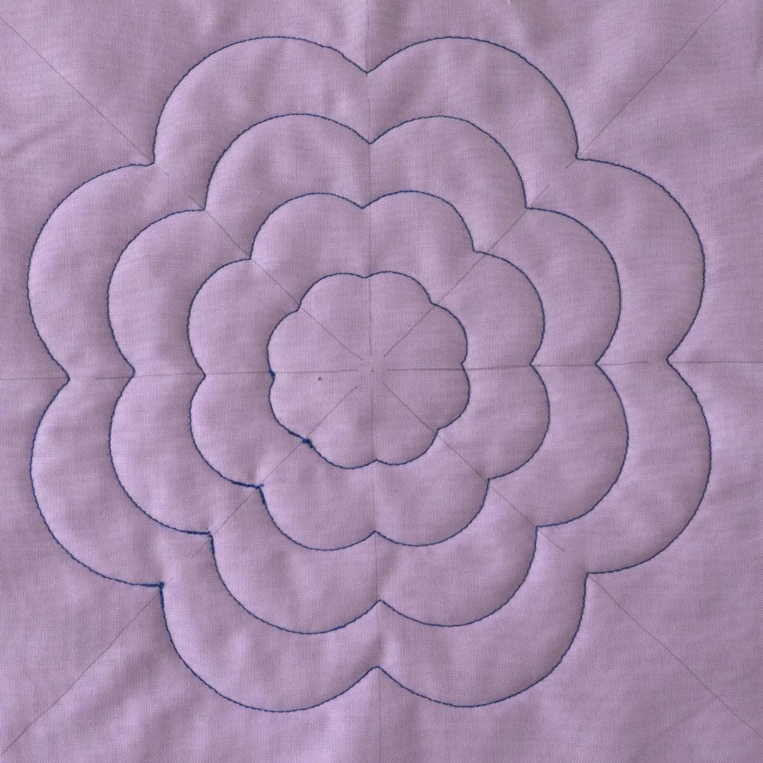 Nested Quilt Pattern Nested Daisy Quilting Template: Flower Quilting Ruler - Etsy