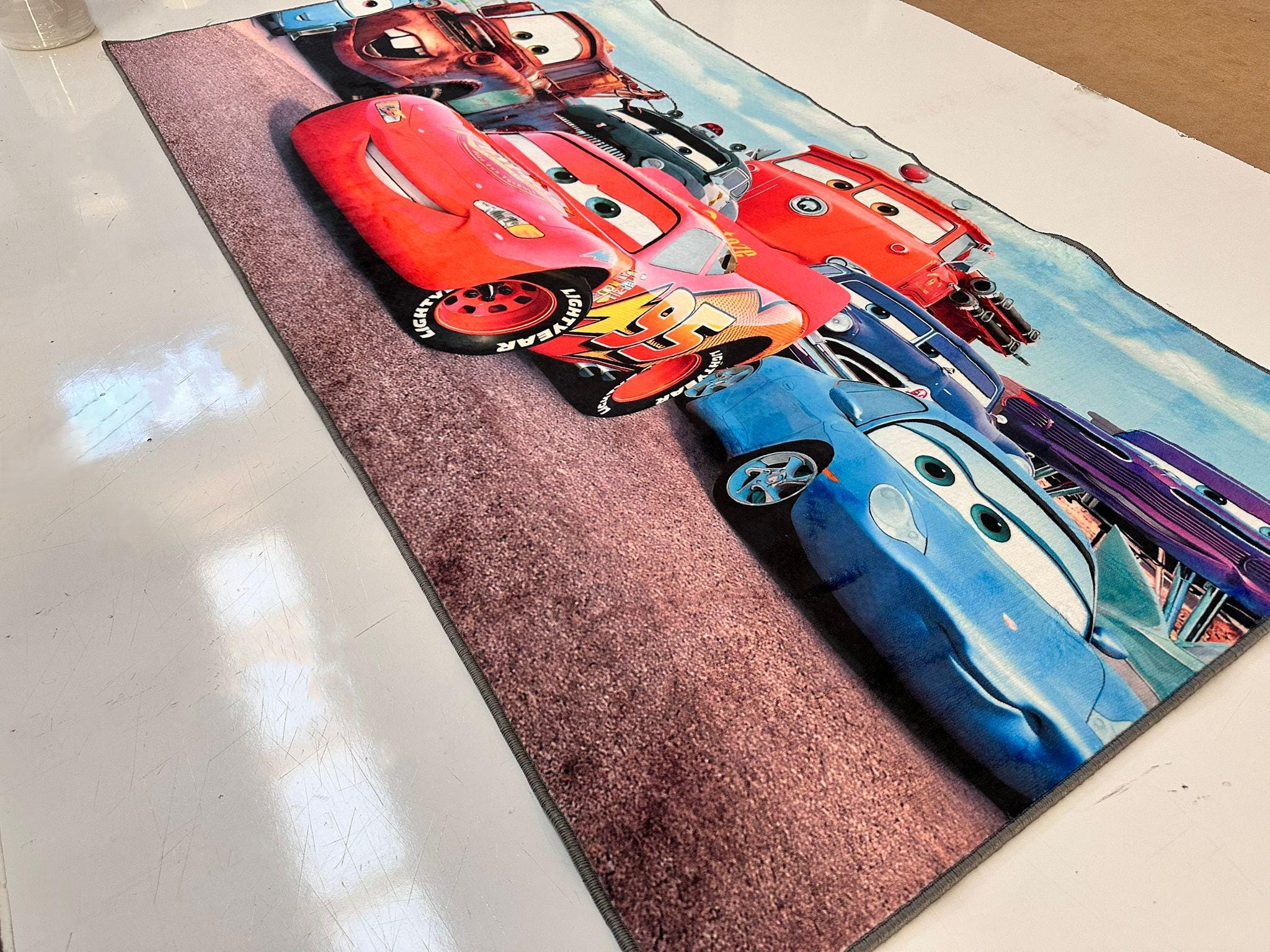 Cars Rug,kids Rug,mcqueen Rug,colorful Rug,custom Rug,nursery Rug ...