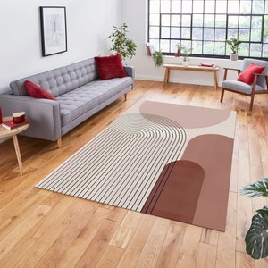 Boho Rug,Abstract Rug,Geometric Rug,Colorful Rug,Unique Rug,Modern Rug,Home Decor,Area Rugs,Rug for Living Room,Runner Rug,Housewarming Gift
