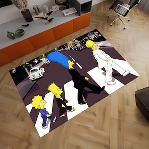 Legend Rug,Adult Rug, Simpsons Rug, Colorful Rug,Unique Rug,Fantastic Rug,Cool Rugs,Anime Decor,Custom Rug,Anime Rug,Area Rugs,Gifts for Her