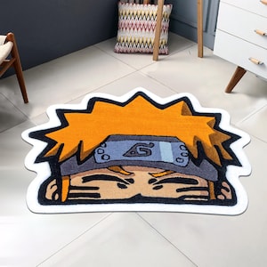 Anime Characters Rug, Anime Rug, Kawai Rug, Manga Rug, Anime Lover Gift Rug, Japan Rug, Area Rug, Custom Rug, Tufted Look Printed Rug