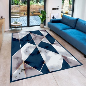 Luxury Rug, Geometric Rug, Colorful Rug, Unique Rug, Modern Rug, Area Rugs, Aesthetic Rug, Home Decor,Rugs for Living Room,Housewarming Gift