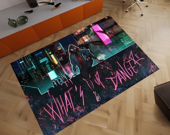 Fantastic Rug, Spiderman Rug, Shoes Rug, Super Hero Rug, Area Rugs, Nursery Rug, Colorful Rug, Cool Rugs, Marvel Rug,Gift for Her,Movie Rug