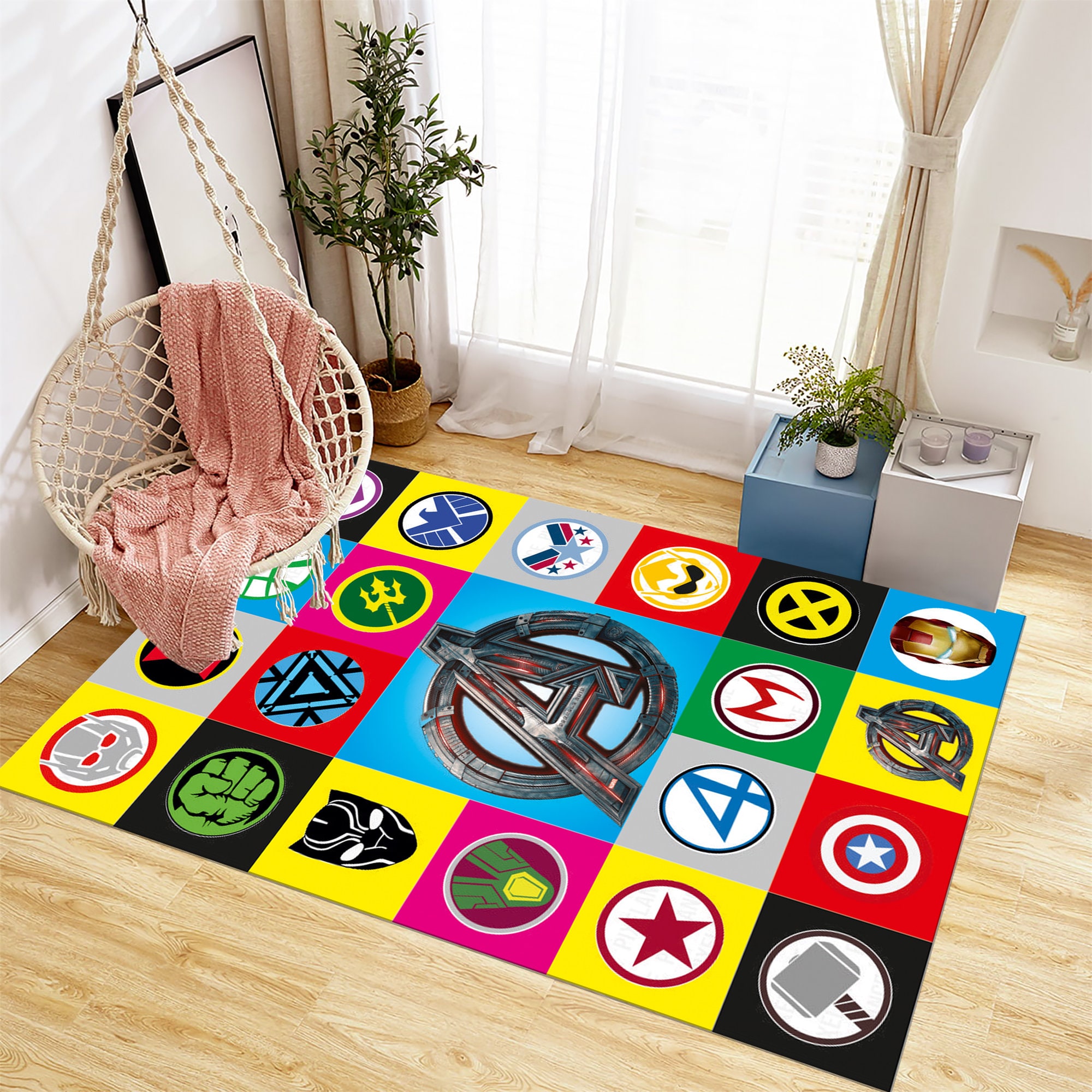 Discover Avengers Marvel Rug, Movie Rug, Fantastic Rug, Movie Decor, Rug for Kids Room, Home Decor