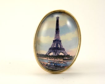 Eiffel Tower Brooch, The Sights of Paris, the City Of Love