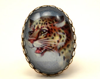 Def Leopard Cocktail Ring
