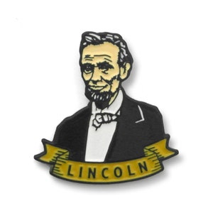 Abraham Lincoln Enamel Pin the 16th President