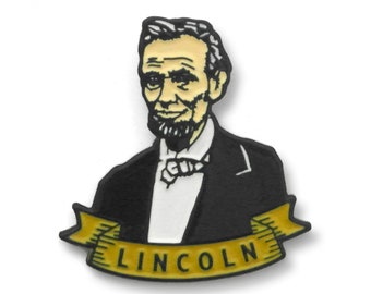 Abraham Lincoln Enamel Pin the 16th President