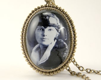 Amelia Earhart The Aviator Deluxe Necklace