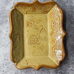 Pottery Soap, Ring, Trinket Tray – Handmade Ceramic Dipping Sauce Dish