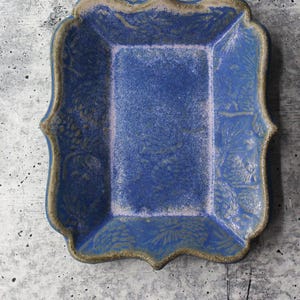Pottery Soap, Ring, Trinket Tray – Handmade Ceramic Dipping Sauce Dish