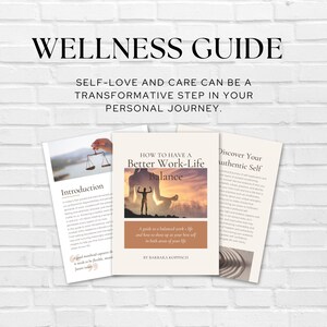 Wellness & Work +Life Balance Guide Ebook Template
